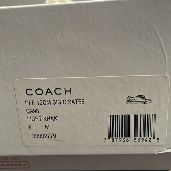 Rare multi-colored Coach sneakers! - Picture 1 of 4